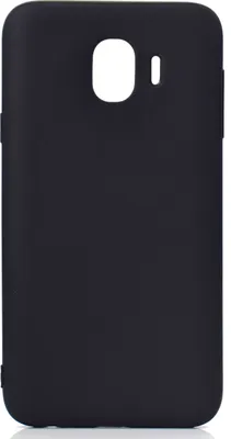 Produktbild von für Samsung J4 Euro Edition Lovely Candy Color Matte TPU Anti-Scratch rutschfeste Schutzhülle Zurück Fall schwarz