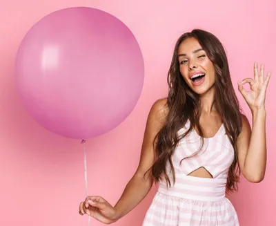 Image de Ballon G220 Ballon pastel 0,75 m - Rose 06
