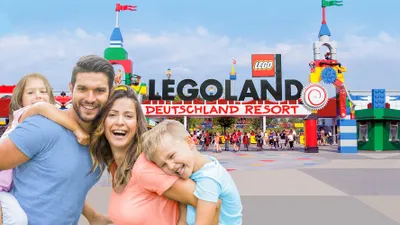 Produktbild von Jochen Schweizer Kurzurlaub mit 2x 1-Tageskarten für das LEGOLAND® Deutschland Resort; Erlebnis verschenken oder selbst erleben;  Gutschein gültig für 2 Personen
