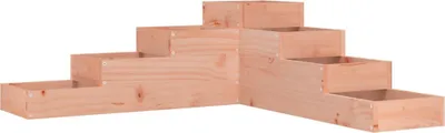 Immagine prodotto di vidaXL Scala per piante 4 gradini 106x104,5x36 cm in legno massiccio di abete Douglas