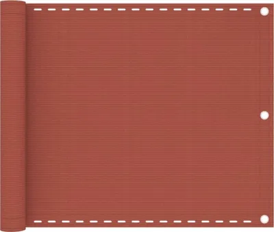 Obrázek produktu pro Balkonová zástěna terakota 75 x 500 cm HDPE