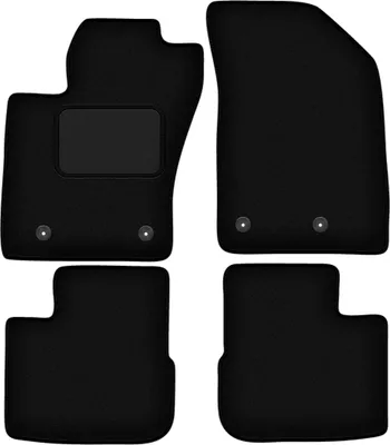 Produktbild von Schwarze Veloursmatten für: Fiat Tipo II Kombi (2015-)