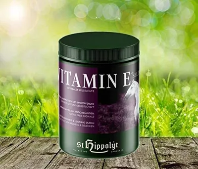Produktbild von St Hippolyt Vitamine E plus Selen, Antioxidanten Vitamin E und Traubenkernextrakt, 1 kg Dose