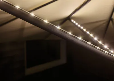 Produktbild von Paulmann USB LED Stripe Parasol-Light Schirmbeleuchtung Basisset 4x40cm