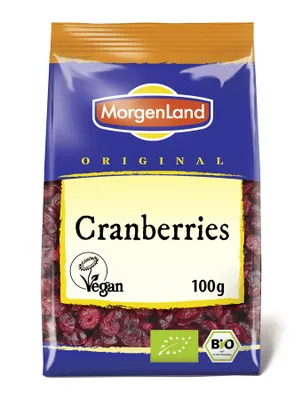 Produktbild von MorgenLand - Cranberries gesüßt - 100g
