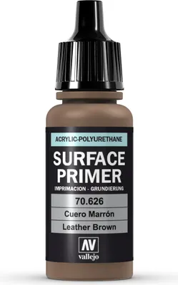 Vallejo Game Air Primer Leather Brown 17 ml Airbrush Farbe
