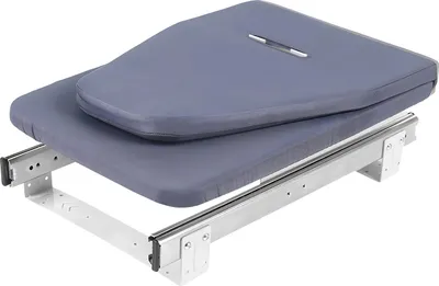 Obrázok produktu pre Žehliaca doska, skladacia konštrukcia, otočná o 180°, sivá