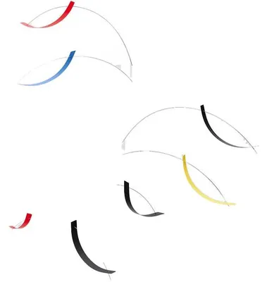 Produktbild von Flensted Mobiles Brise Folie 70x85 cm bunt