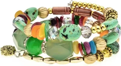 Produktbild von SP-29266 Armband - Vintage Grün für Damen KP29266