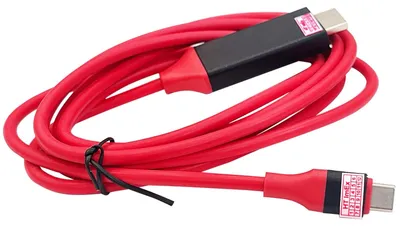 Produktbild von USB C auf HDMI Kabel 4K HDTV Adapter 30Hz Kompatibel mit MacBook iPad Handy