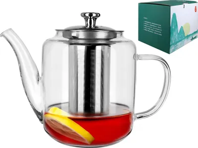 Produktbild von Glaskessel mit Sieb