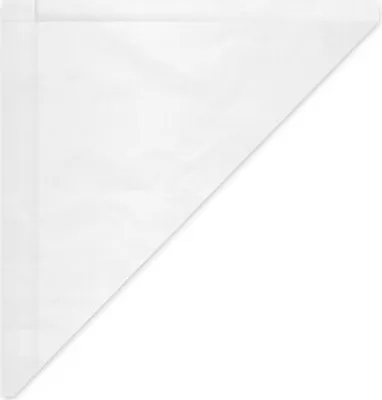 Produktbild von 1000x Spitztüten 19x19cm weiß gefädelt geeignet für 125g