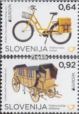 Produktbild von Briefmarken Slowenien 2013 Mi 992-993 (kompl.Ausg.) postfrisch Postfahrzeuge