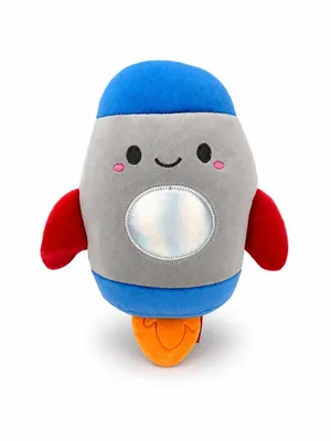 Produktbild von Rakete Kuscheltier 25 cm Plüschrakete Stofftier Weiches Kawaii Weltraum Geschenk für Kinder