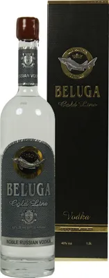 Produktbild von Beluga Gold Line Noble Vodka 40% Vol. 1,5 l + GB