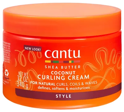 Image de Cantu Shea Butter Coconut Curling Cream crème coiffante pour cheveux bouclés 340 g