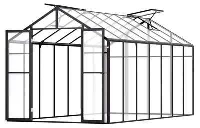 Produktbild von Kas - Anzuchtgewächshaus - Gartengewächshaus - Gemüsehaus - Gewächshaus - Aluminiumrahmen