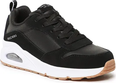 Produktbild von Skechers Kinder UNO STACRE Mädchen Sneaker 403677L Schwarz Weiß , Schuhgröße:34 EU
