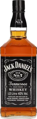 Produktbild von Jack Daniel's Old No. 7 Tennessee Whiskey | 40 % vol | 1 l