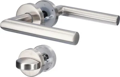 Produktbild von Rosettengarnitur Moskau II WC Edelstahl rechts/links