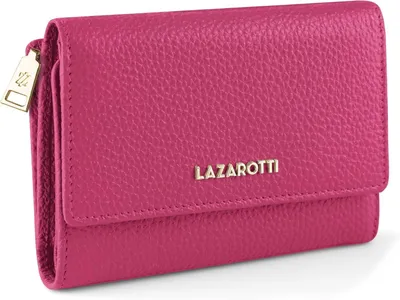 Produktbild von Geldbörse große Leder Damen-Geldbörse | großes Reißverschlussfach, 15 Kartenfächer, RFID-Schutz | 14 x 10 x 3,5 cm mit 2 Breiten einstellbar
