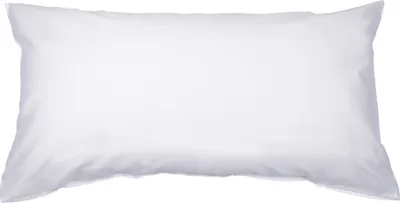 Produktbild von Traumschloss Mako-Satin Kissenbezug 40 x 80 cm weiß 100% Mako-Baumwolle, mit Reißverschluss