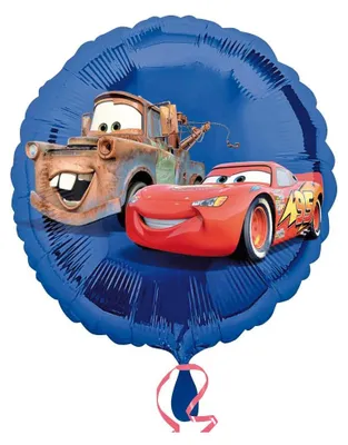 Produktbild von Disney Cars - Folienballon rund - 42 cm
