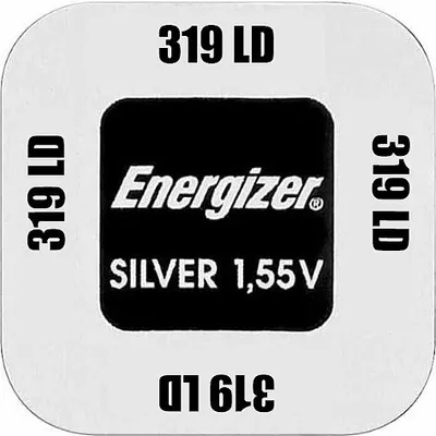 Produktbild von Energizer 319Z, Siler-Oxid (S), Button/coin, Silber