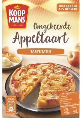 Image de Koopmans Omgekeerde Appeltaart Tarte Tatin 330g – mélange prêt à l'emploi pour tarte aux pommes