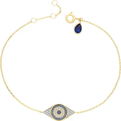Produktbild von 9 Karat (375) Gold Damen - Armband mit Zirkonia, - 18cm; TRS35040