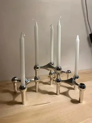 Produktbild von Kissenlehne - Nordische - Silberne - Mittelpunkt - Metallisch