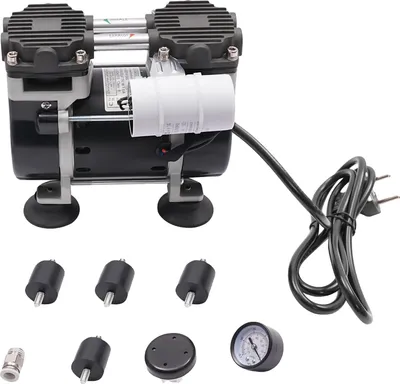 Obrázok produktu pre Bezolejová výveva, príkon 150 W, maximálny podtlak -90 kPa, prietok 45 l/47,6 kvt/min, 220 V, EÚ