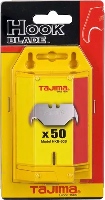 Produktbild von Tajima V-Rex Hakenklingen Box mit 50 Klingen- 1 Stk.