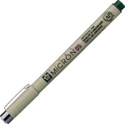 Zdjęcie produktu dla Sakura Pigma Micron Pióro techniczne Hunter Green 0,45 mm 1 szt.