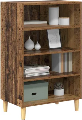 Image de Buffet vidaXL en bois recyclé 57 x 35 x 89,5 cm, aggloméré