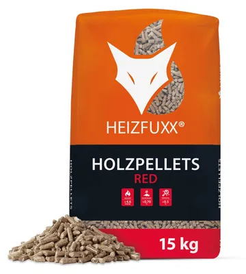 Produktbild von Heizfuxx Holzpellets Red 15kg