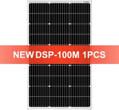 Immagine prodotto di Pannello solare, capacità di potenza di 100W, tecnologia monocristallina, 100W