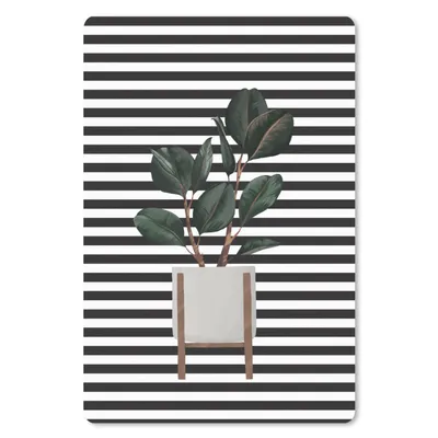 Produktbild von MuchoWow® Mauspad Mousepad Pflanzen - Blumentopf - Zimmerpflanzen 40x60 cm - Mousepads - Maus Mat - Pad - Mausunterlage - Schreibtisch Accesoire