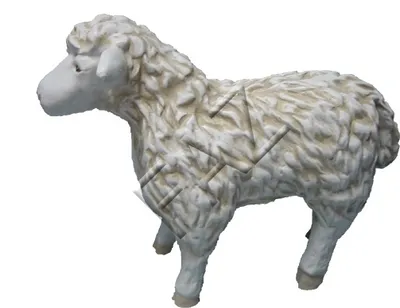 Produktbild von Design Schaf Figur Garten Statue Skulptur Figuren Skulpturen Deko Neu