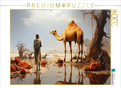 Produktbild von CALVENDO Puzzle Einsam | 2000 Teile Lege-Größe 90x67cm Foto-Puzzle für glückliche Stunden