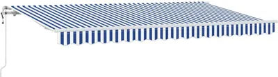 Obrázok produktu pre Zatemniteľná markíza Modrá 400 x 200 cm látka