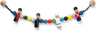 Produktbild von Kay Bojesen BABIES Kinderwagenkette aus bemaltem Buchenholz