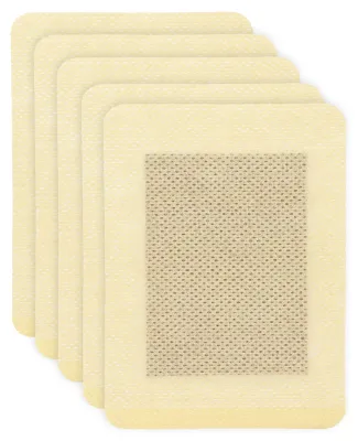 Image de 5 patchs antidouleur pour le cou, les épaules, les genoux, pour soulager les articulations musculaires et patchs contre le rhume