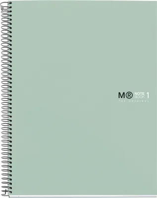 Produktbild von MIQUELRIUS Collegeblock "Notebook THE ORIGINAL" DIN A4 aqua kariert 80 Blatt