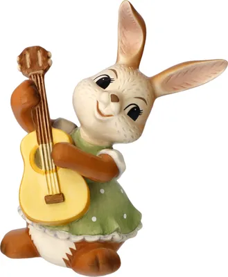Produktbild von Goebel Osterhasen Hasenmädchen - Gitarrenklang - Figur