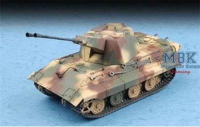 Productafbeelding van TRUMPETER TRU07124, Duitse E-50 Flakpanzer