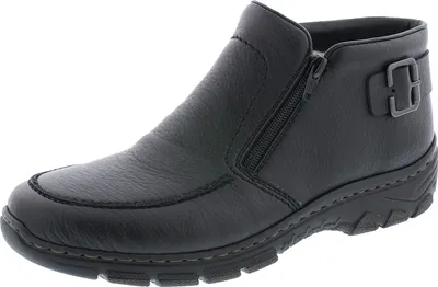 Produktbild von Rieker Herren Stiefeletten Warmfutter 19972, Größe:42 EU, Farbe:Schwarz