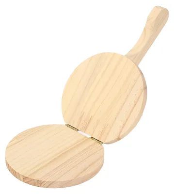 Zdjęcie produktu dla Ergonomiczna drewniana rolka do tortilli, idealna do ciasta na tortille, roti, pizzę i chapati (duża)
