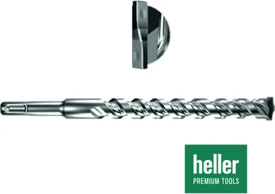 Produktbild von Hammerbohrer SDS-Plus 'Heller®'  Ø 6 x 100 x 160 mm