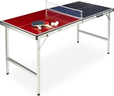Obrázok produktu pre Skladací stôl na stolný tenis s príslušenstvom